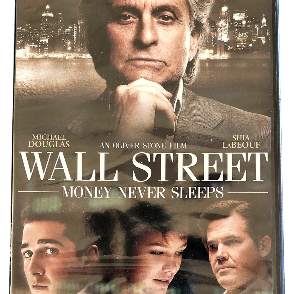 Nwt Wall Street - Money Never Sleeps DVD. Sealed. PG-13.